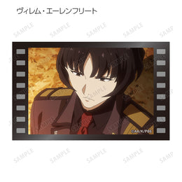 Willem Ehrenfried trading card from 86 Eighty-Six anime with film strip style premium illustration.