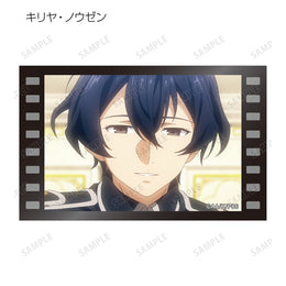 86 Eighty Six anime trading card featuring a close-up film strip scene of character Kiriya Nouzen smiling.