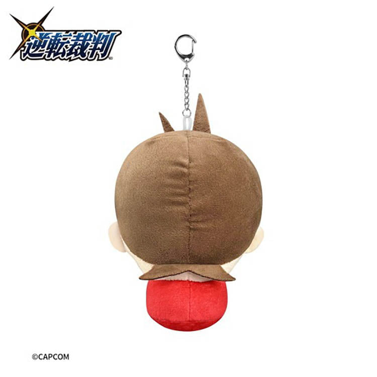 FANTHFUL Ace Attorney Apollo Justice plush keychain, chibi-style character design from the courtroom battle game series.