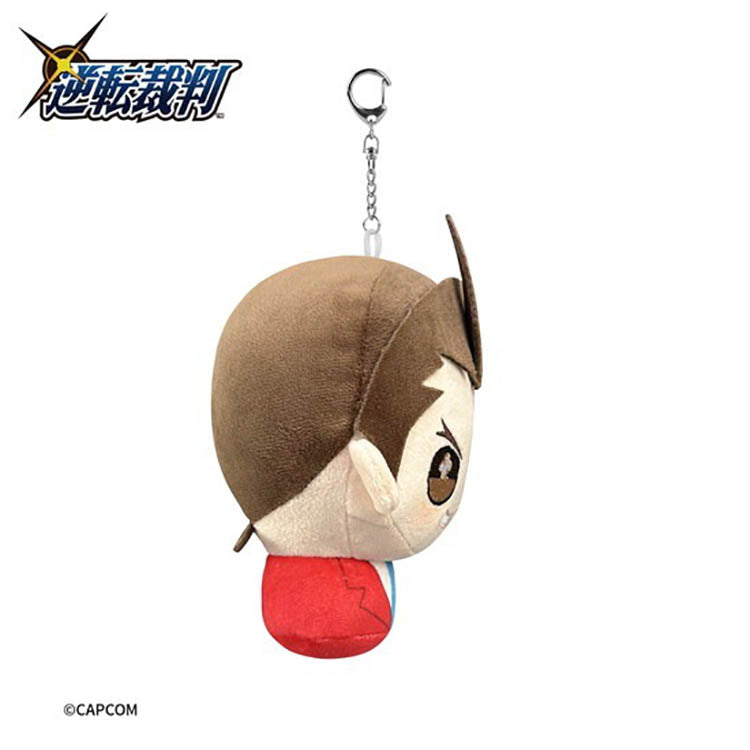 FANTHFUL Ace Attorney Apollo Justice plush keychain, chibi-style character design from the courtroom battle game series.