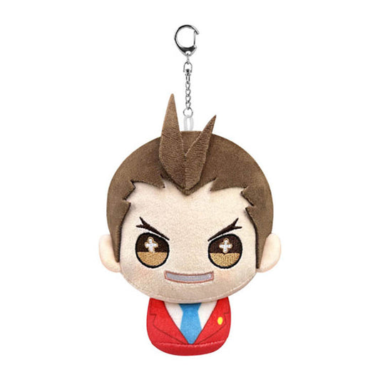 FANTHFUL Ace Attorney Apollo Justice plush keychain, chibi-style character design from the courtroom battle game series.