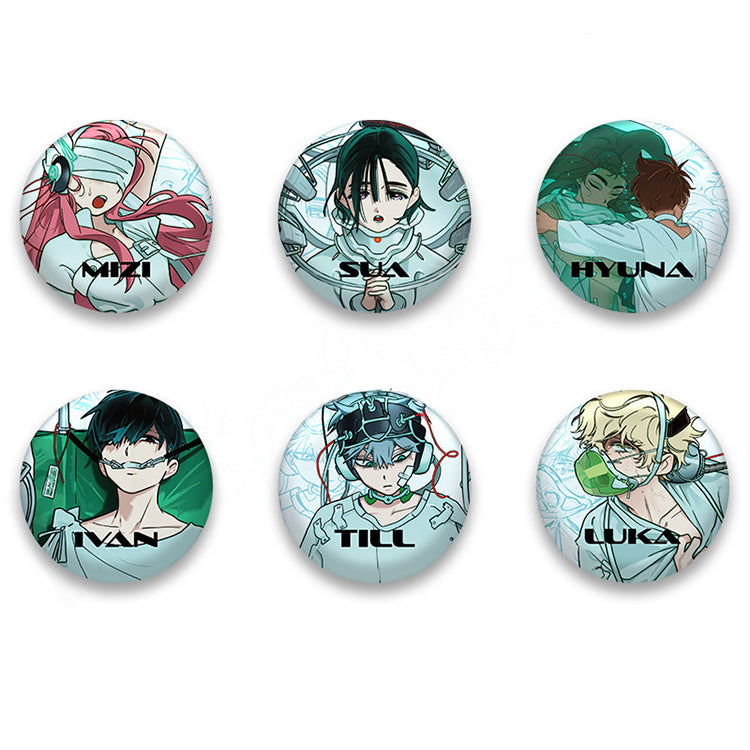Alien Stage Anakt Garden Collection Round Badge