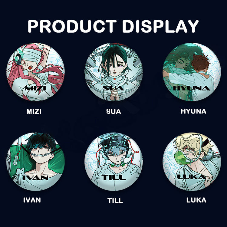 Alien Stage Anakt Garden Collection Round Badge