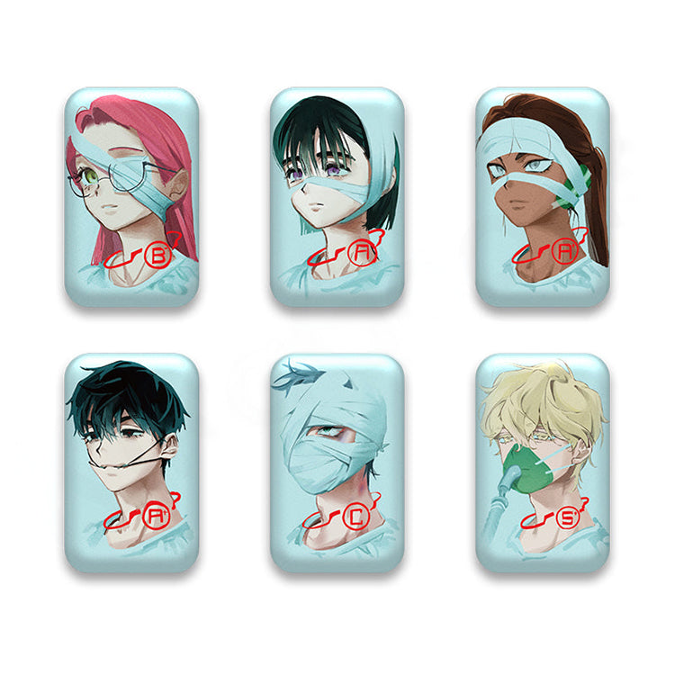 Alien Stage Anakt Garden Collection Square Badge
