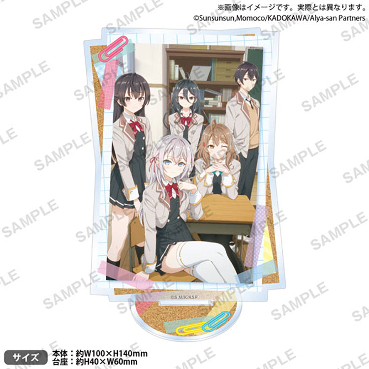 Alya Sometimes Hides Her Feelings in Russian School Ver. Acrylic Stand