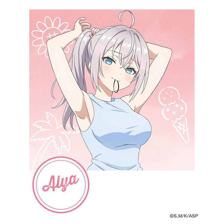 Alya Sometimes Hides Her Feelings in Russian Trading Acrylic Card Collection