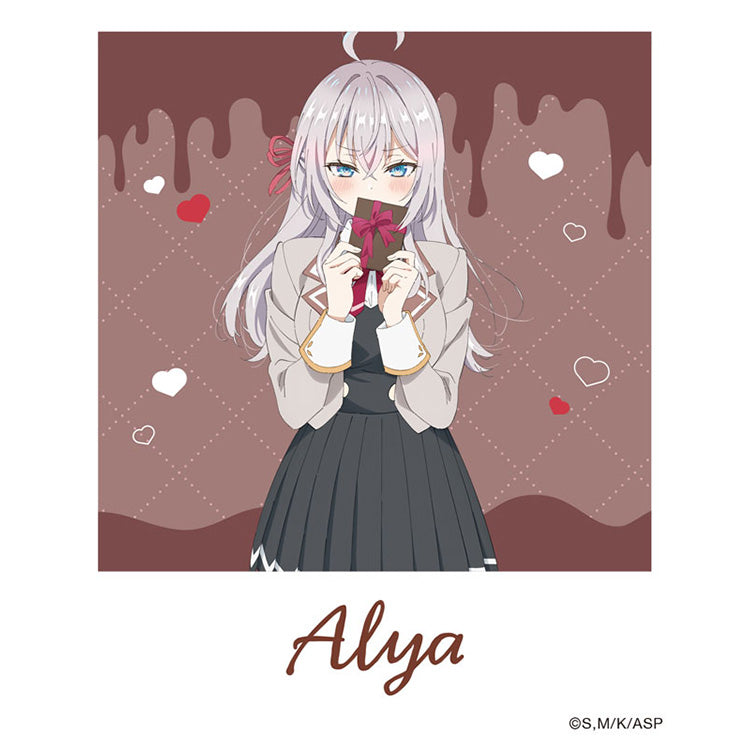 Alya Sometimes Hides Her Feelings in Russian Trading Acrylic Card Collection