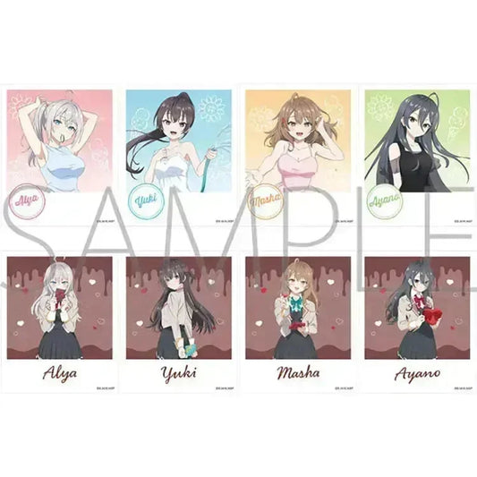 Alya Sometimes Hides Her Feelings in Russian Trading Acrylic Card Collection