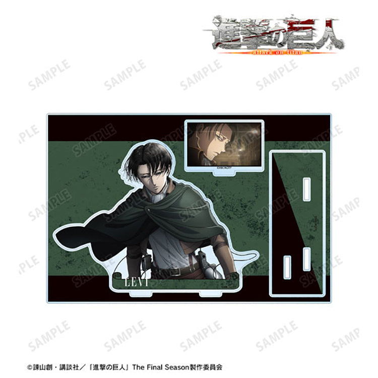 Attack on Titan Levi BIG Acrylic Stand w/Part