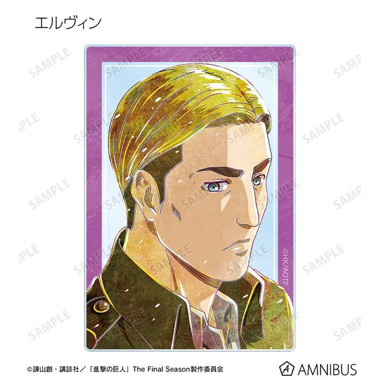 Attack on Titan Anime Merch - Trading Ani-Art Vol.2 Acrylic Card (1 Random) - Doki Doki Land 