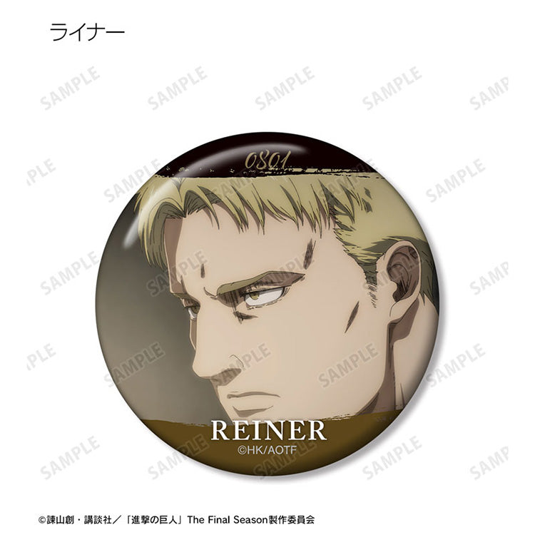 Attack on Titan Anime Merch - Trading Tin Badge vol.10 (1 Random)