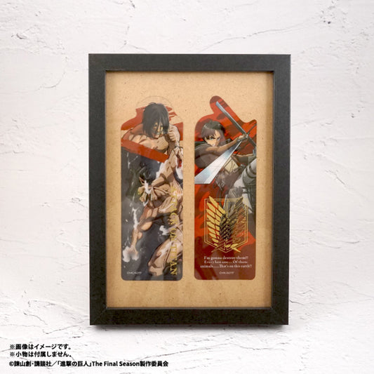 Attack on Titan Shokugan - Clear Bookmark