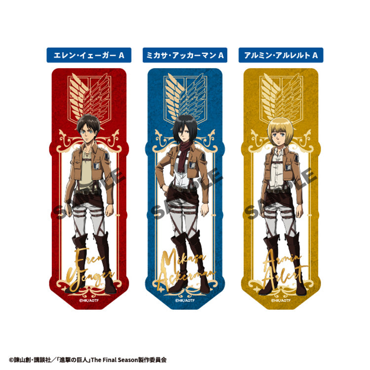 Attack on Titan Shokugan - Clear Bookmark