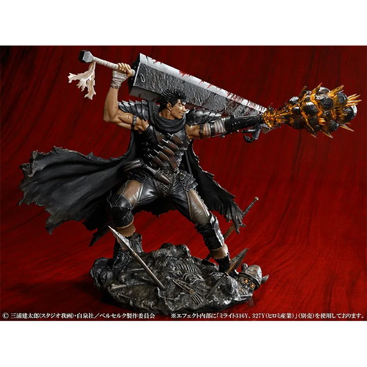 (Pre-Order END) Berserk Scale Figure - Guts Black Swordsman Ver. 1/7 - Doki Doki Land