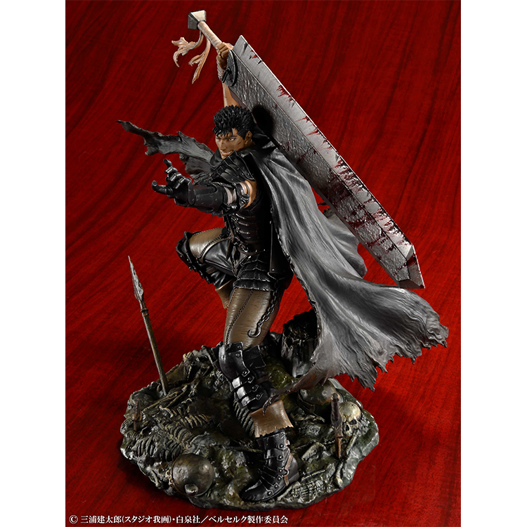 (Pre-Order) Berserk Scale Figure - Guts Black Swordsman Ver. 1/7