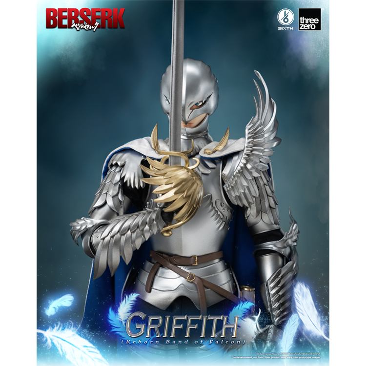 “Berserk” Action Figure - Griffith  (Reborn Band of Falcon) 1/6