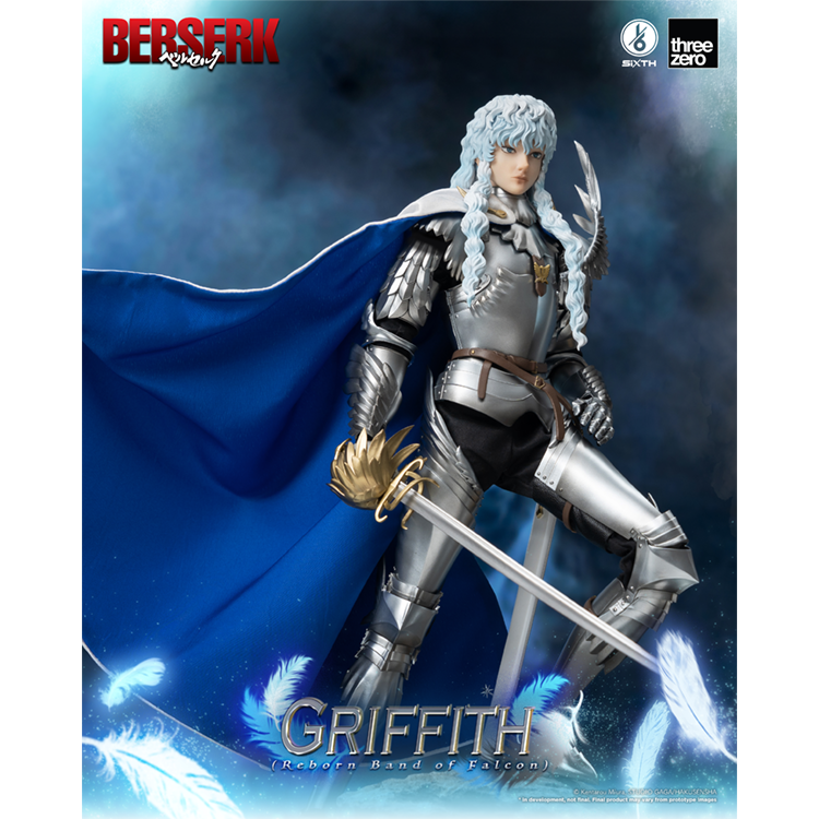 “Berserk” Action Figure - Griffith  (Reborn Band of Falcon) 1/6