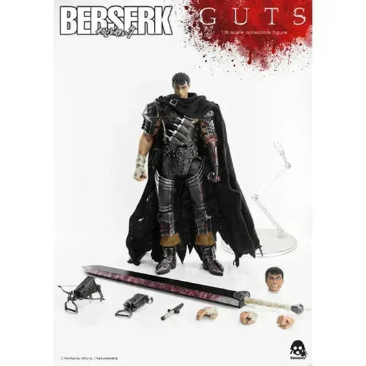 (Pre-Order END) “Berserk” Action Figure - Guts (Black Swordsman) 1/6 - Doki Doki Land