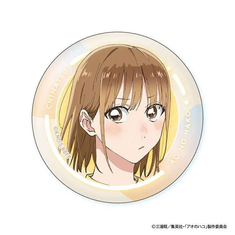 Blue Box Chinatsu Face Collection Can Badge