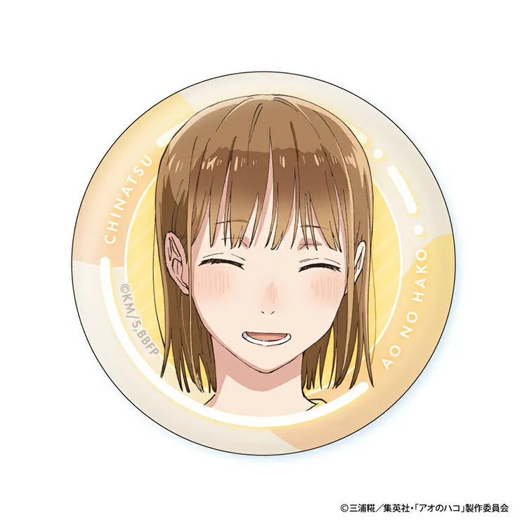 Blue Box Chinatsu Face Collection Can Badge