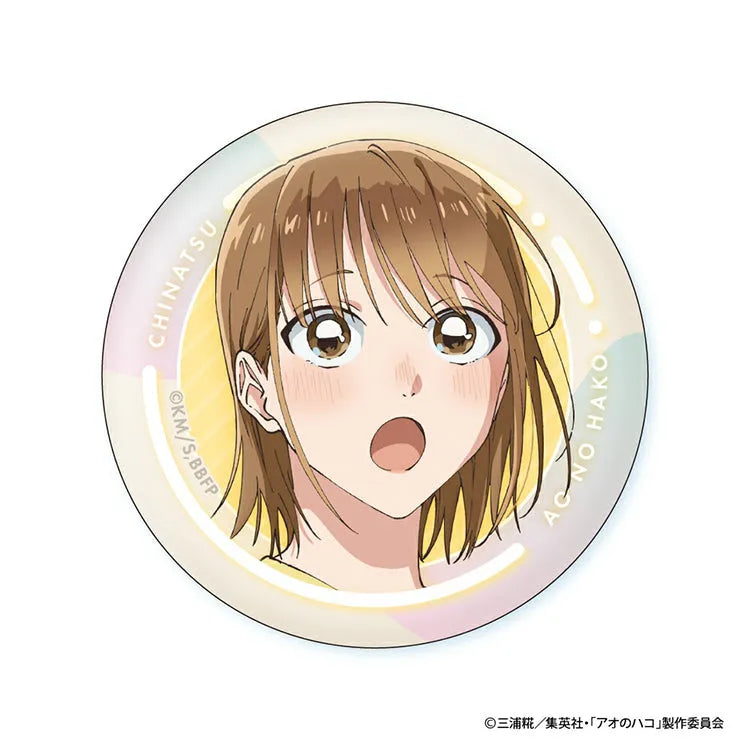 Blue Box Chinatsu Face Collection Can Badge