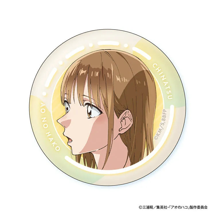 Blue Box Chinatsu Face Collection Can Badge