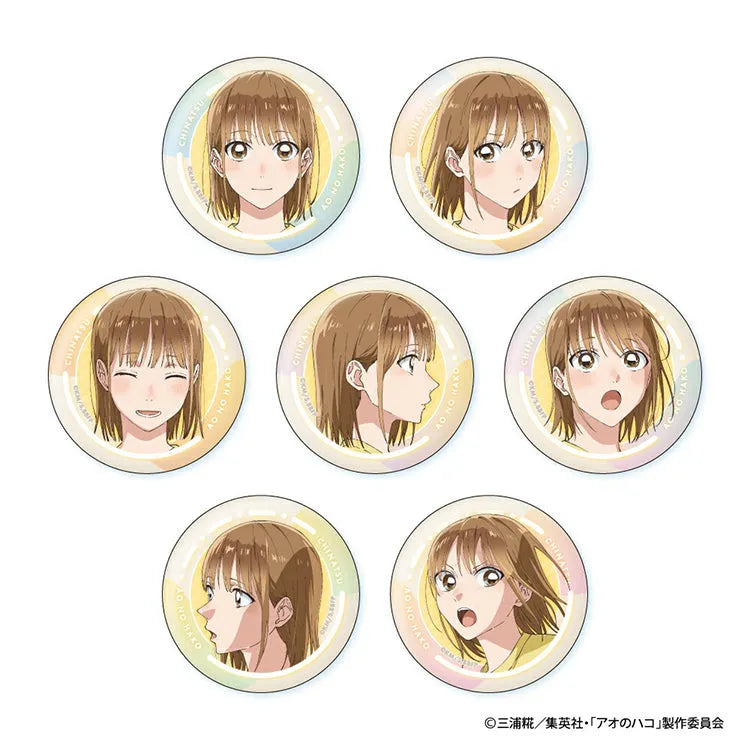 Blue Box Chinatsu Face Collection Can Badge