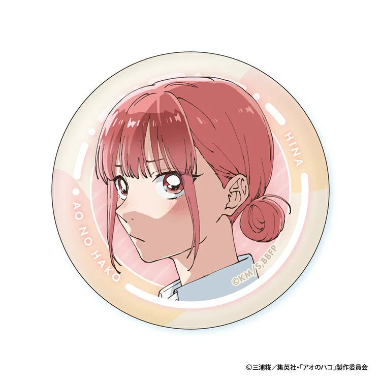 Blue Box Hina Face Collection Can Badge