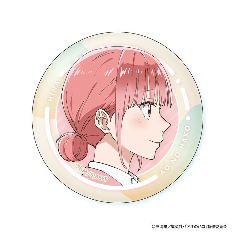 Blue Box Hina Face Collection Can Badge