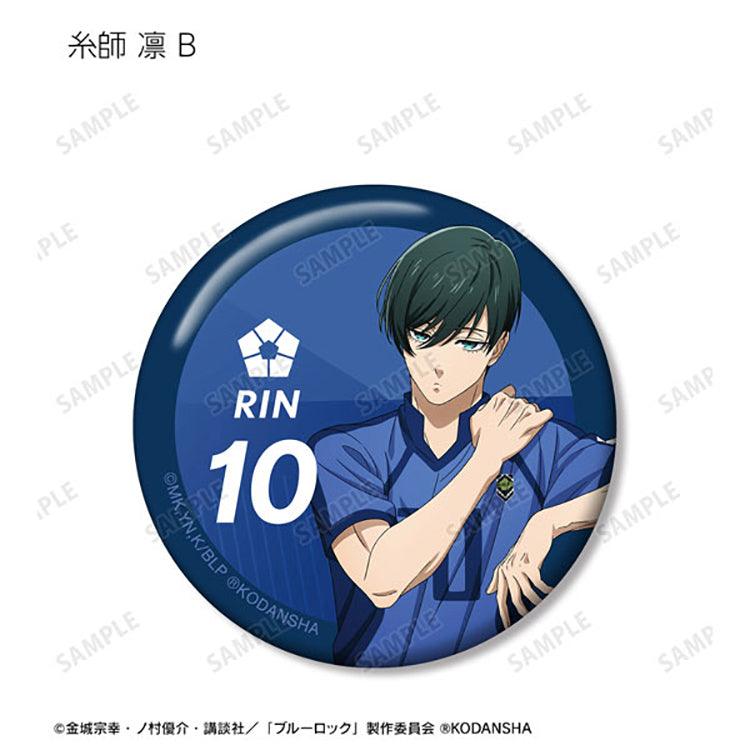 Blue Lock Anime Merch - Can Badge New Illustration Getting Ready Before the Match ver. (1 Random) - Doki Doki Land 