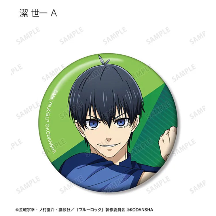 Blue Lock Anime Merch - Can Badge New Illustration Getting Ready Before the Match ver. (1 Random) - Doki Doki Land 