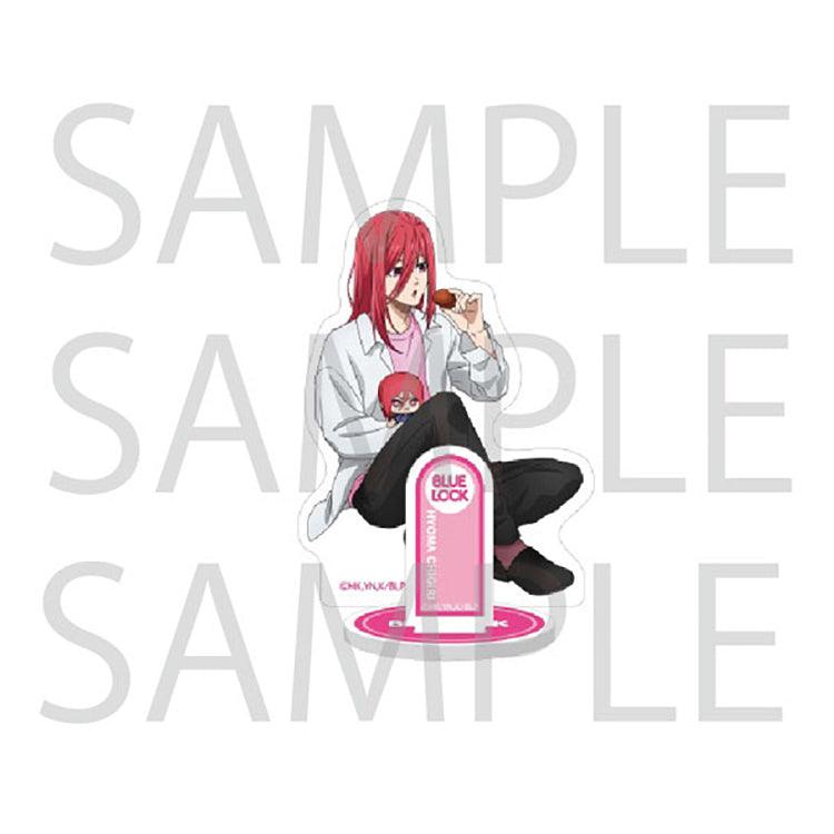 Blue Lock Anime Merch - Hyouma Chigiri Props Walk & Eat Acrylic Stand - Doki Doki Land 