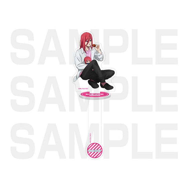 Blue Lock Anime Merch - Hyouma Chigiri Props Walk & Eat Acrylic Stand - Doki Doki Land 