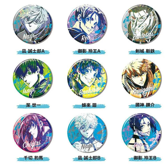 Blue Lock Anime Merch - Kiratto CAN Badge Movie -EPISODE Nagi- Ver. (1 Random) - Doki Doki Land