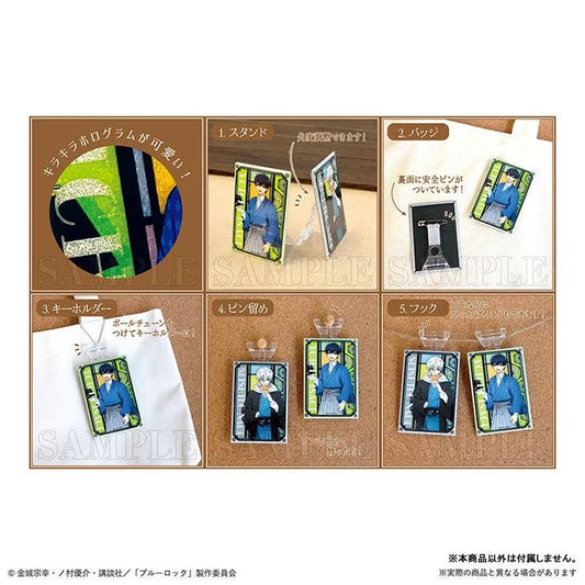 Blue Lock Anime Merch - Rensuke Kunigami Stand Pin Badge - Doki Doki Land
