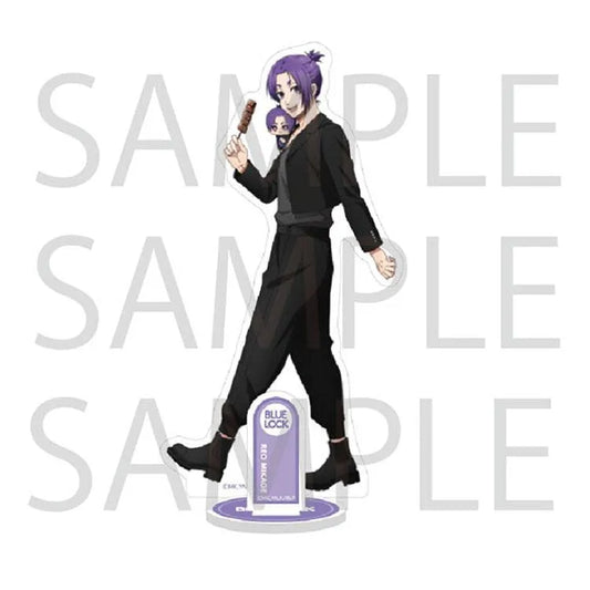 Blue Lock Anime Merch - Reo Mikage Props Walk & Eat Acrylic Stand - Doki Doki Land