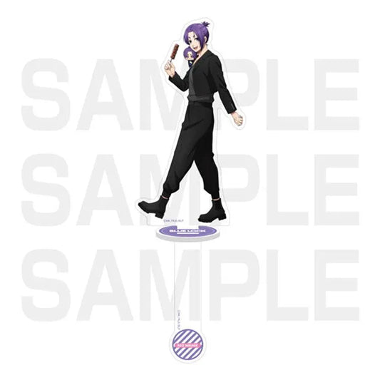 Blue Lock Anime Merch - Reo Mikage Props Walk & Eat Acrylic Stand - Doki Doki Land