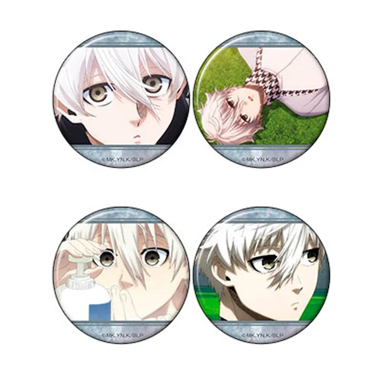 Blue Lock Anime Merch - Seishirou Nagi Oshi Chara Badge Collection Movie -EPISODE Nagi- Ver. (1 Random) - Doki Doki Land 