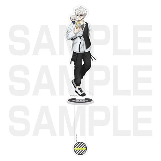 Blue Lock Anime Merch - Seishiro Nagi Props Walk & Eat Acrylic Stand - Doki Doki Land