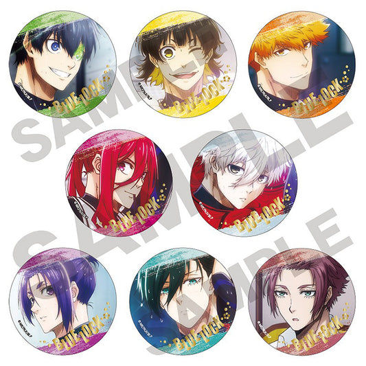 Blue Lock Anime Merch - Trading Foil Stamping Can Badge