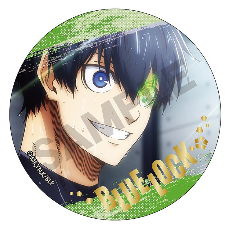 Blue Lock Anime Merch - Trading Foil Stamping Can Badge