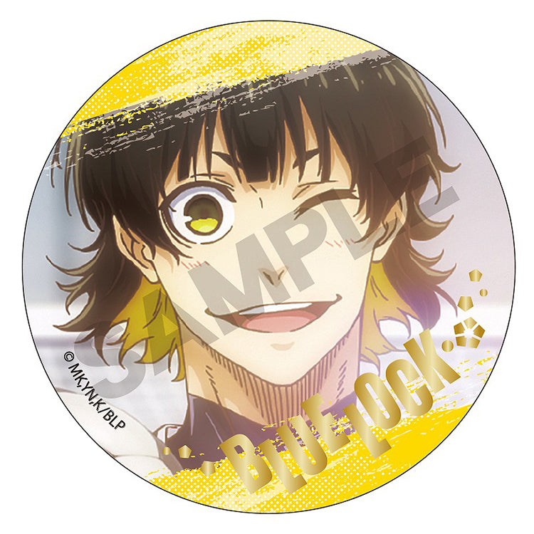 Blue Lock Anime Merch - Trading Foil Stamping Can Badge