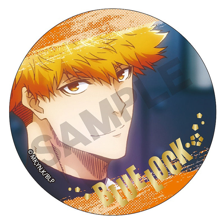 Blue Lock Anime Merch - Trading Foil Stamping Can Badge