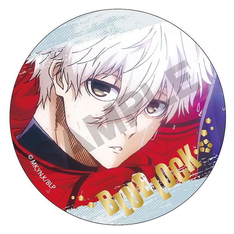 Blue Lock Anime Merch - Trading Foil Stamping Can Badge