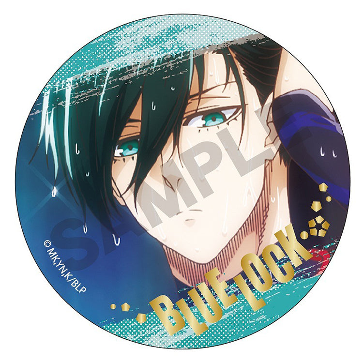 Blue Lock Anime Merch - Trading Foil Stamping Can Badge