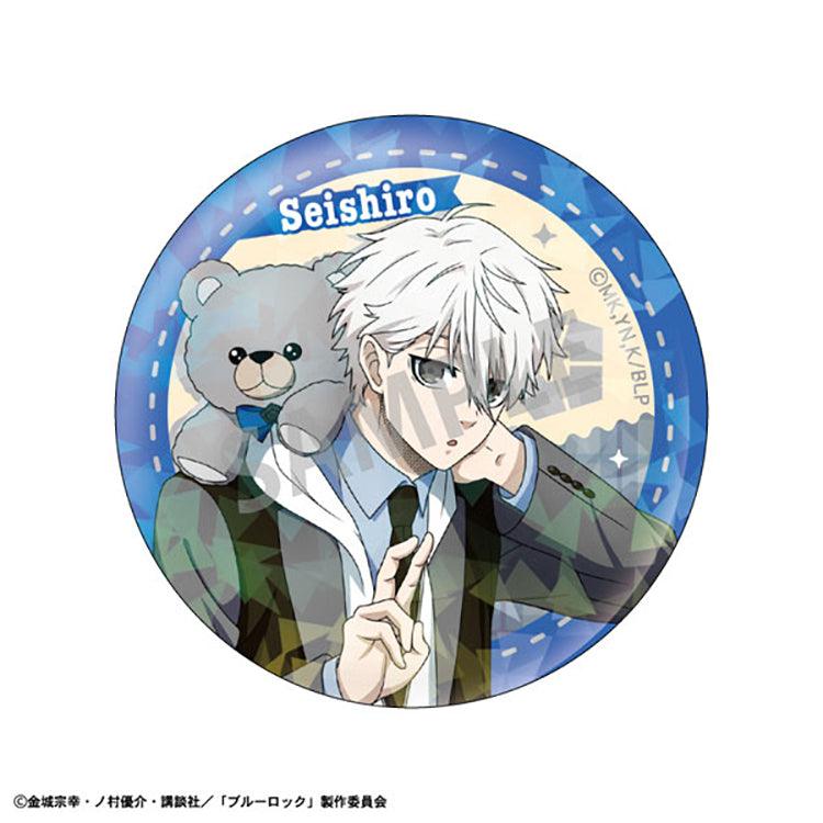 Blue Lock Anime Merch - Trading Hologram Tin Badge Teddy Bear Ver. (1 Random) - Doki Doki Land 