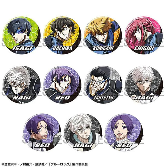 Blue Lock Anime Merch - Trading Tin Badge -EPISODE Nagi- Ver.(1 Random) - Doki Doki Land