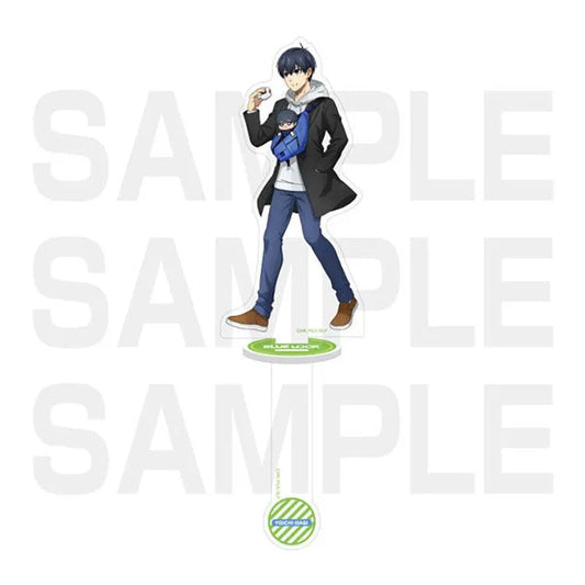 Blue Lock Anime Merch - Yoichi Isagi Props Walk & Eat Acrylic Stand - Doki Doki Land