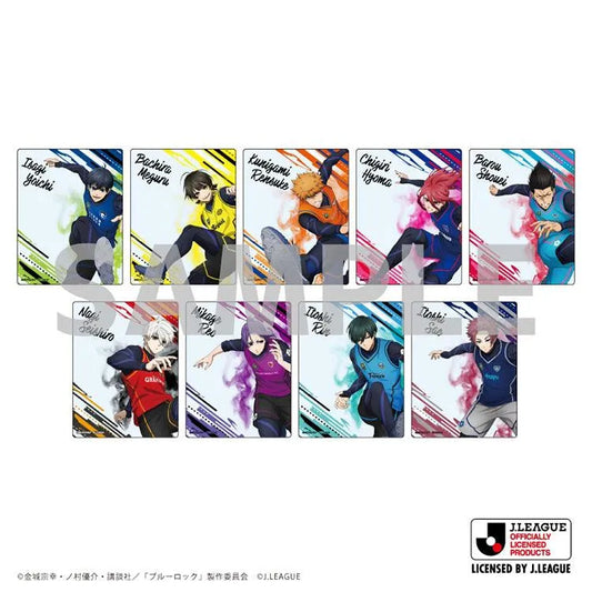 Blue Lock x J League Anime Merch - Character Frame Card 9 Designs (1 Random) - Doki Doki Land
