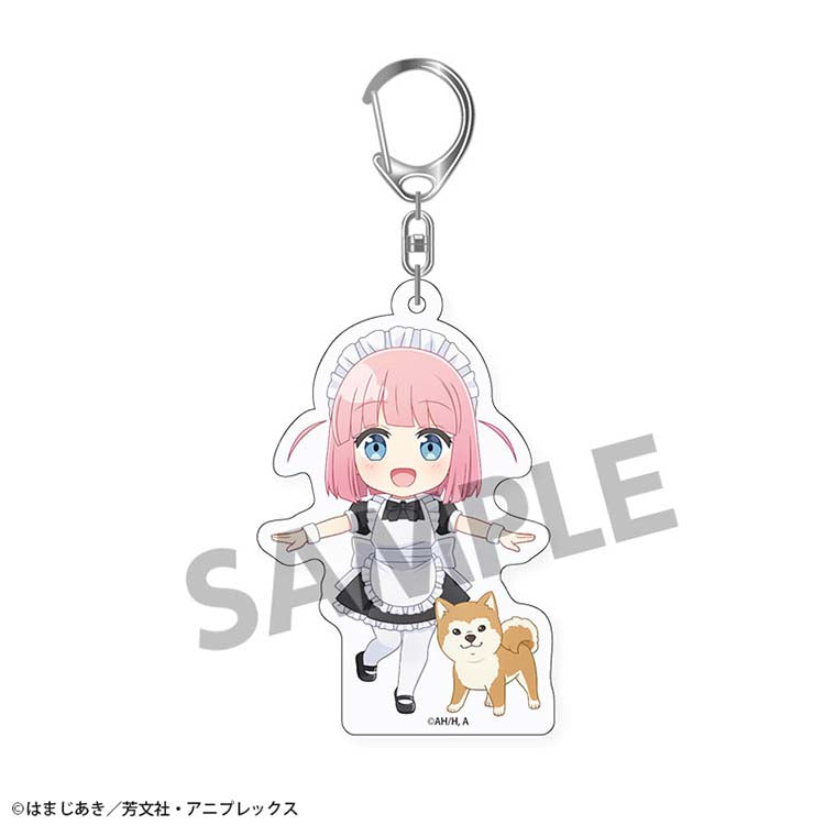 Bocchi-the-Rock-Futari-Gotoh-Maid-Version-Acrylic-Keychain-Pic-Lil
